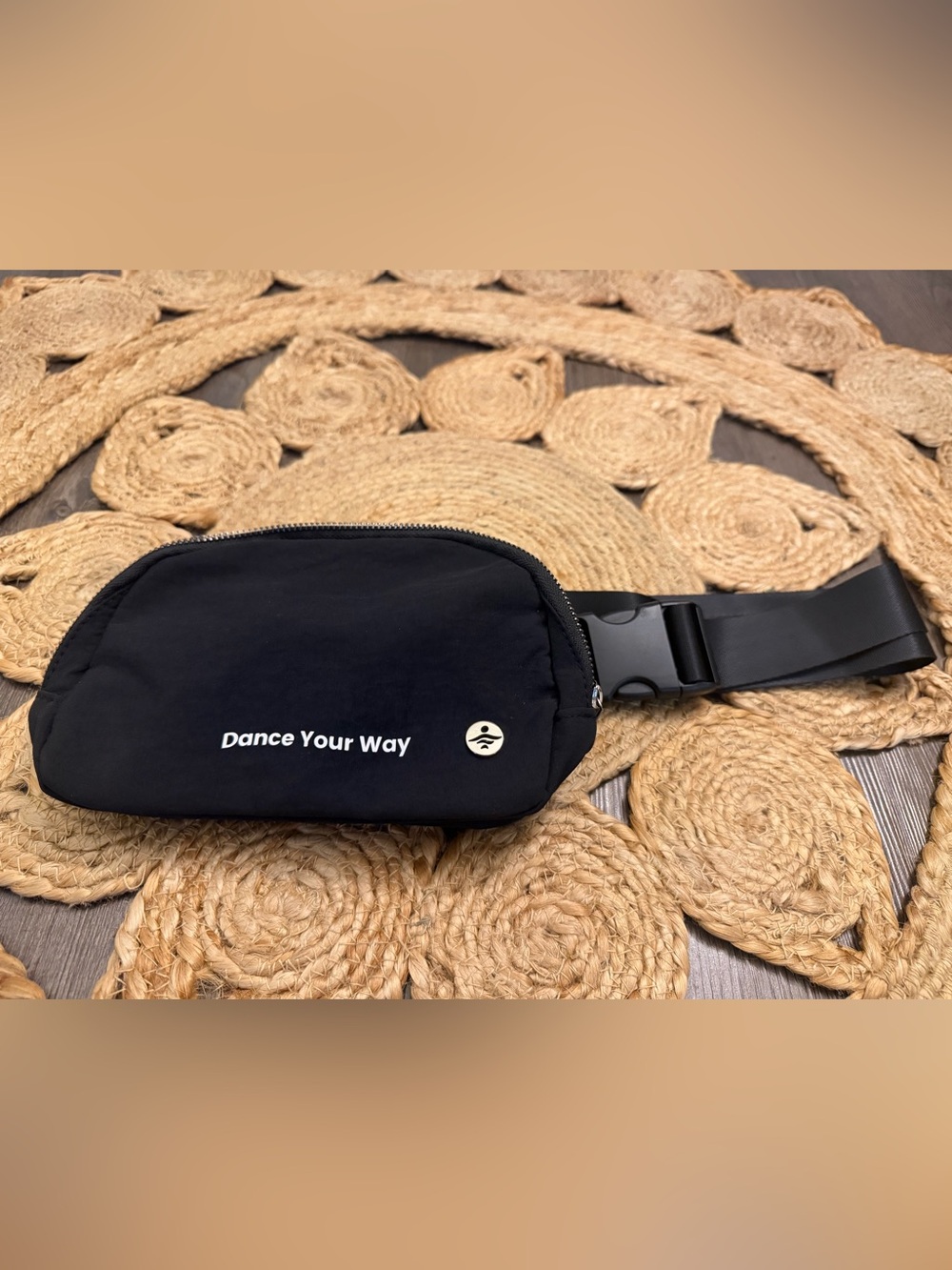 HALARA Black 'Dance Your Way' Women's Belt Bag